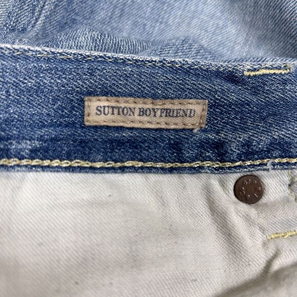 Polo Ralph Lauren Bermuda Jean Shorts Women's 27 Blue Sutton Boyfriend Cut Off - Picture 8 of 10